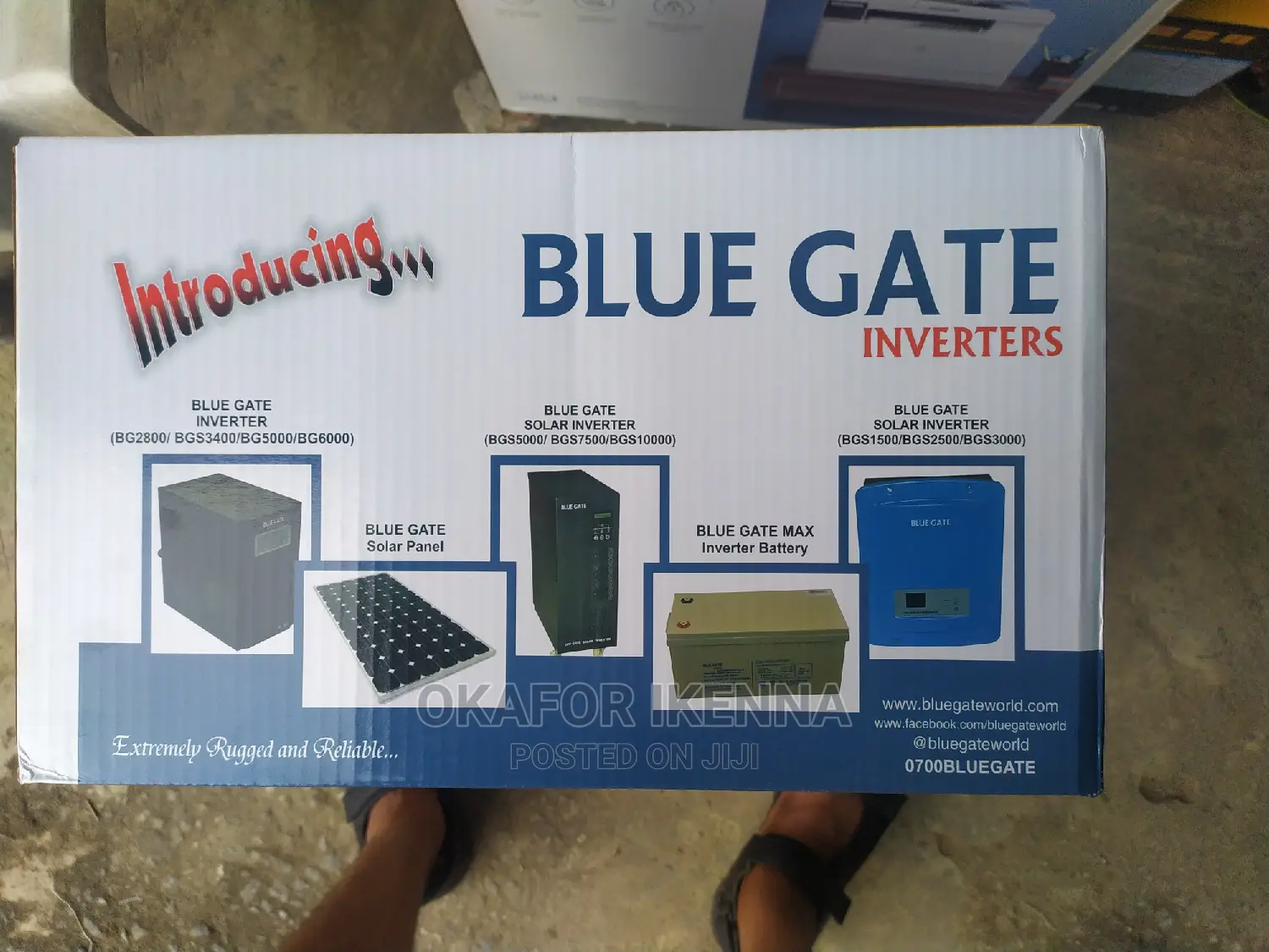 Blue Gate Bg 1230 Elite Pro UPS