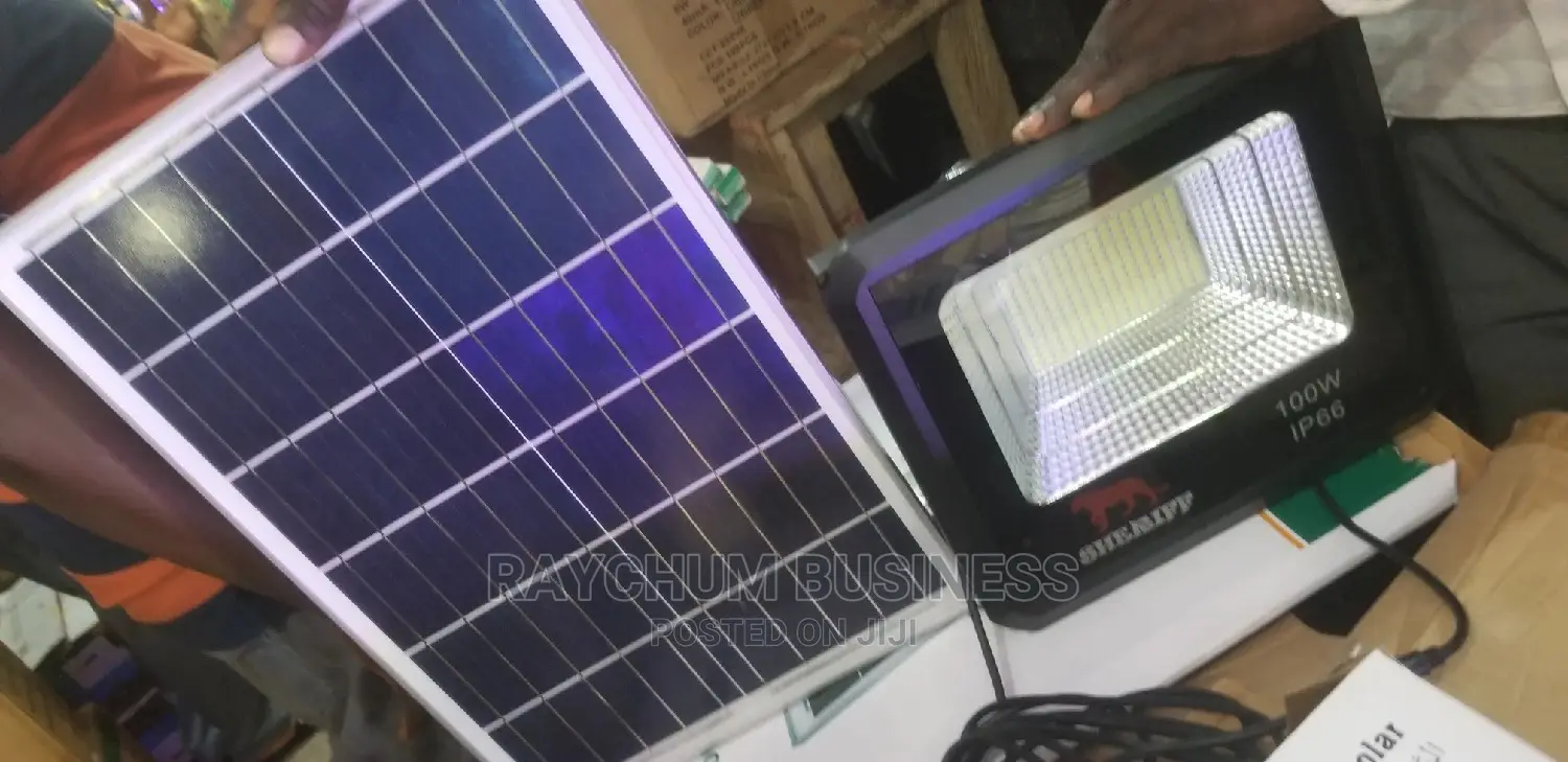 Sheriff Solar Flood Light 200w With Remote Control