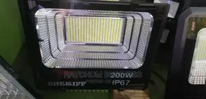 Sheriff Solar Flood Light 200w With Remote Control