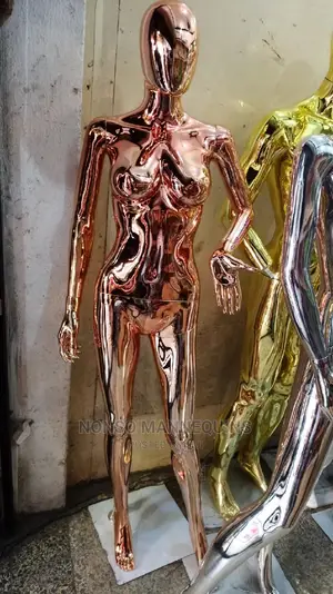 Size 8 Rose Gold Faceless Female Display Mannequins