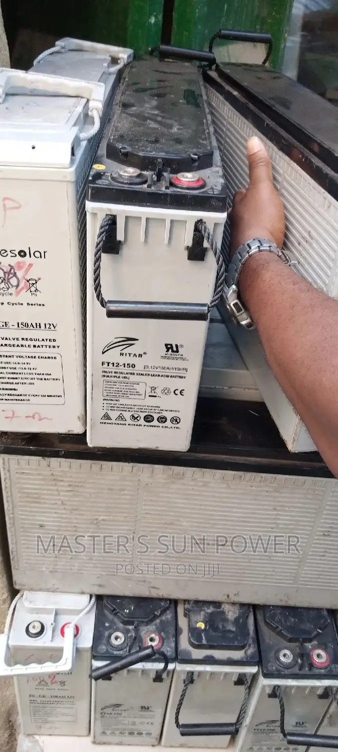 150ahms Slim Used Battery