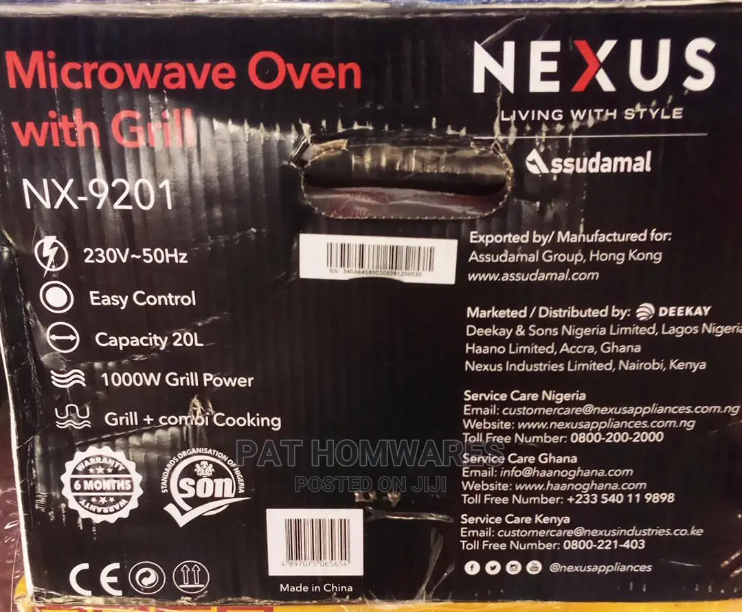 Microwave Oven With Grill 20L