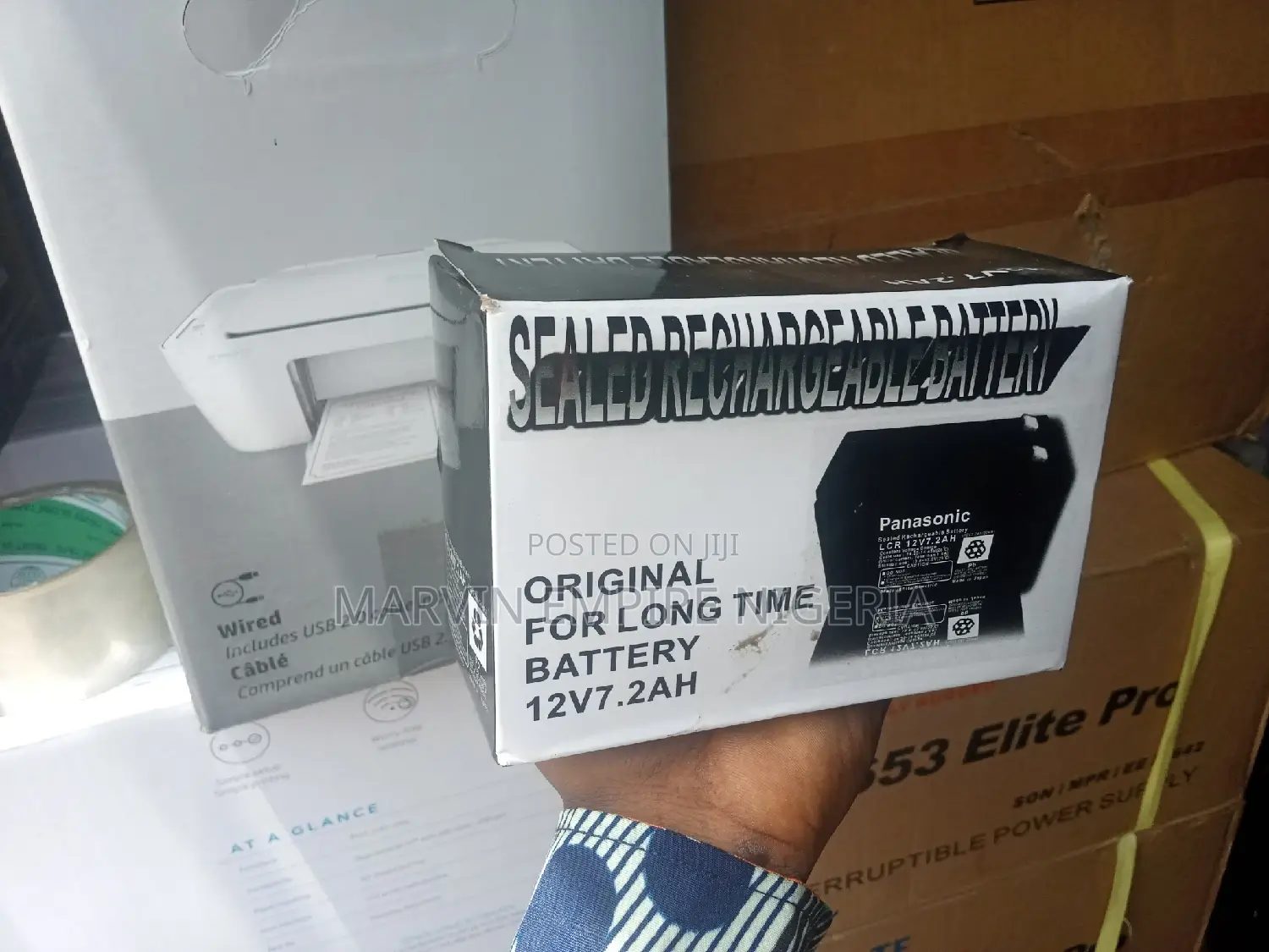 Panasonic Ups Battery 12v 7.2ah
