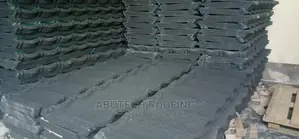 Super Solid Black Bond Gerald Stone Coated Roofing Sheets