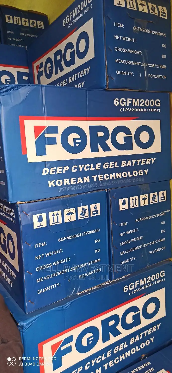 200ah Forgo Deep Cycle Battery