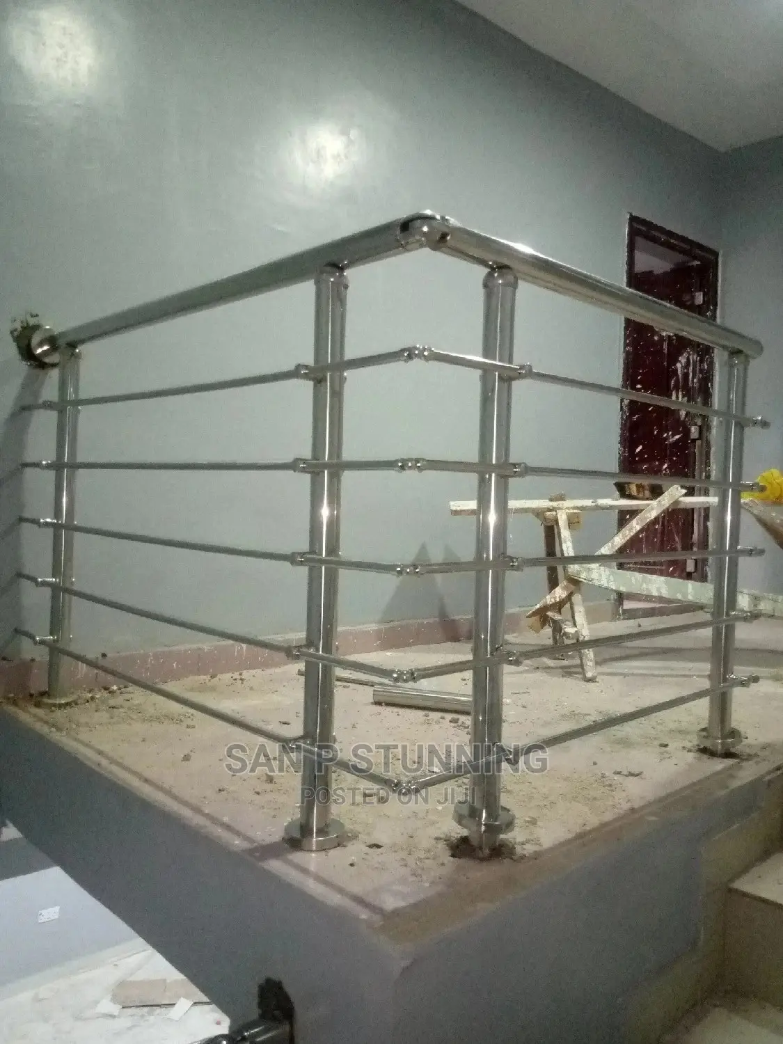 Stainless Handrail Connected