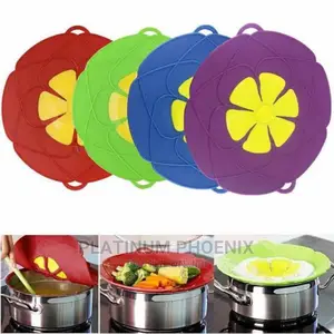 Silicone Spill Stopper Lid
