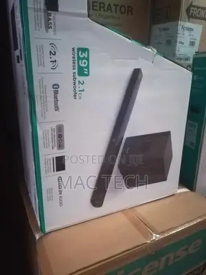 Hisense Soundbar 39 Wireless Sub Woofer320 Watts. Chanel 2.1