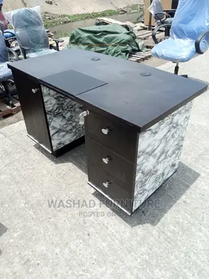 Executive Office Table With Cabinet