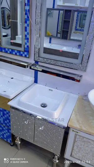 Executive Cabinet Basin With Marble Top