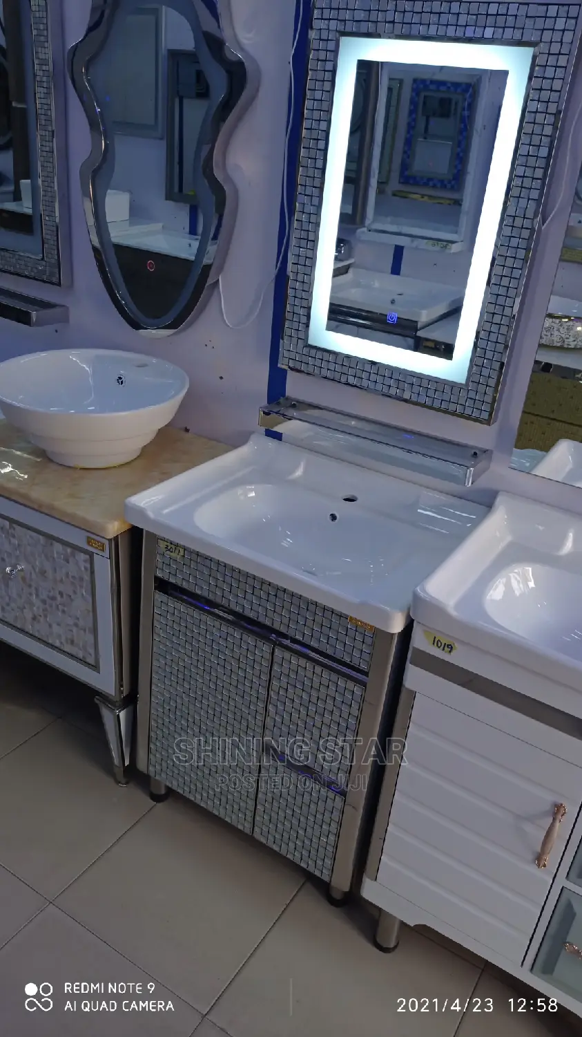 Executive Cabinet Basin With Marble Top