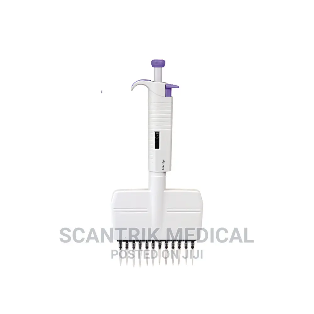 12 Channel Multichannel Adjustable Volume Transfer Pipette