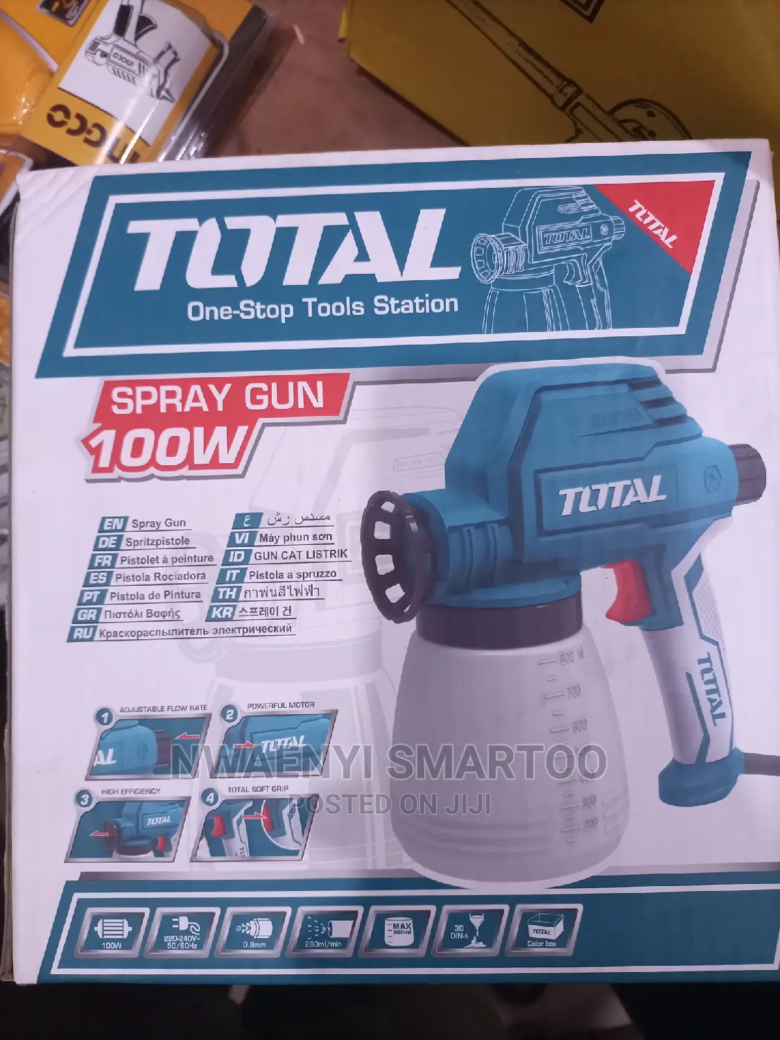 Plug and Spray Total Machine