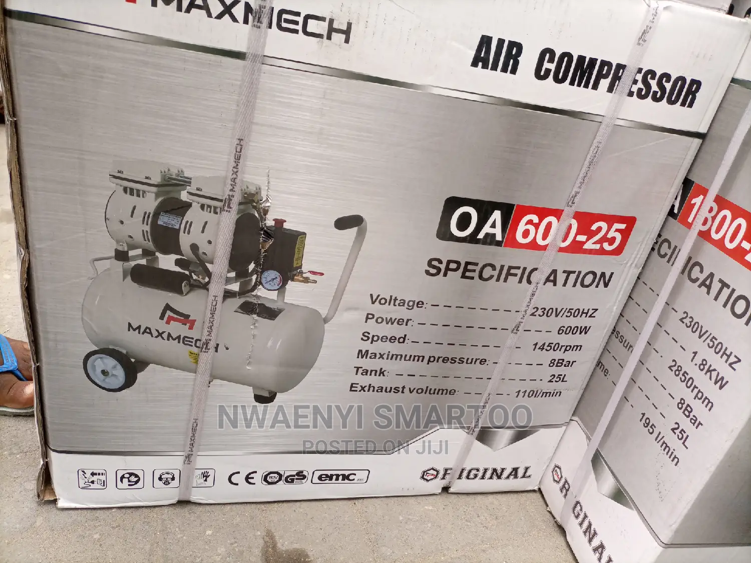 Oiless Compressor Machine