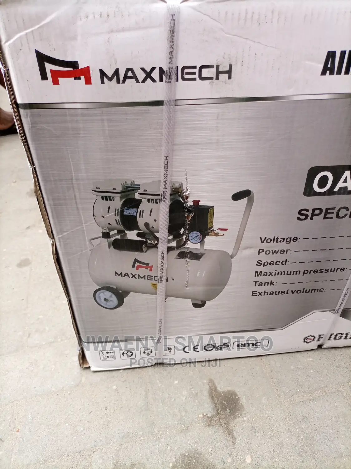 Oiless Compressor Machine