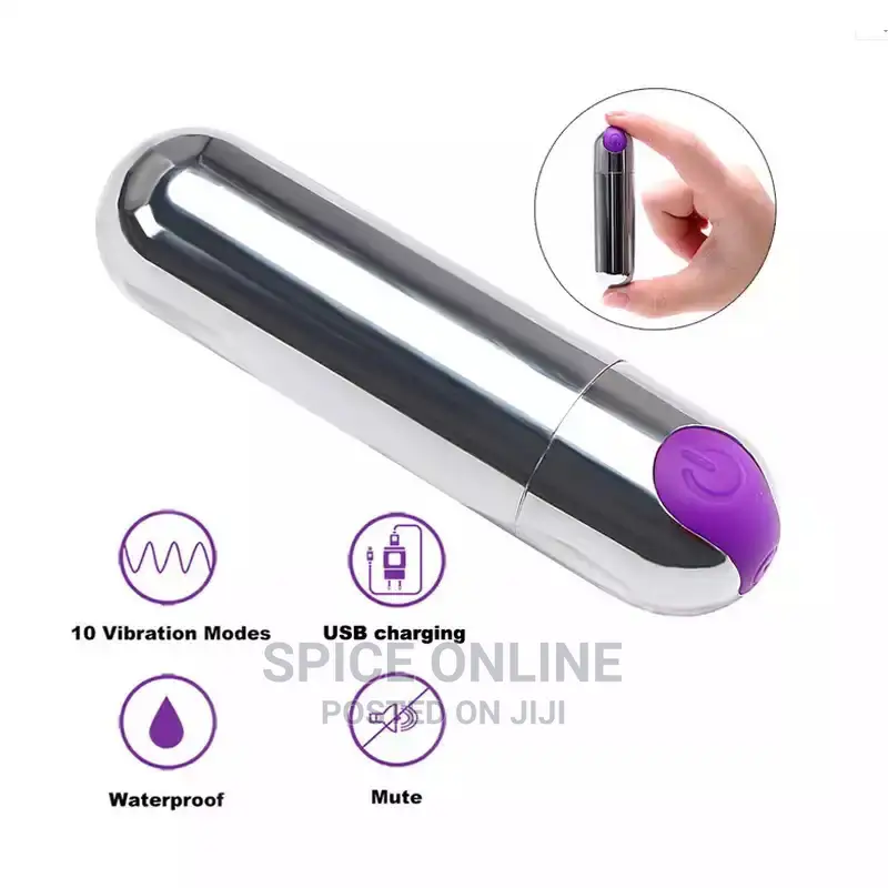 Rechargeable 10X Mini Bullet Vibrator
