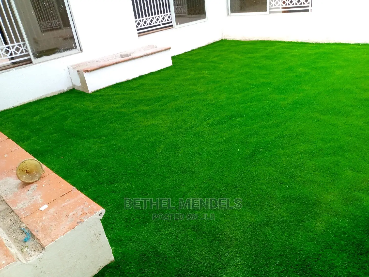 Pattern Artificial Grass Installation