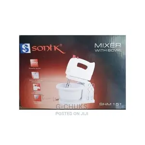Sonik Mixer With Bowl