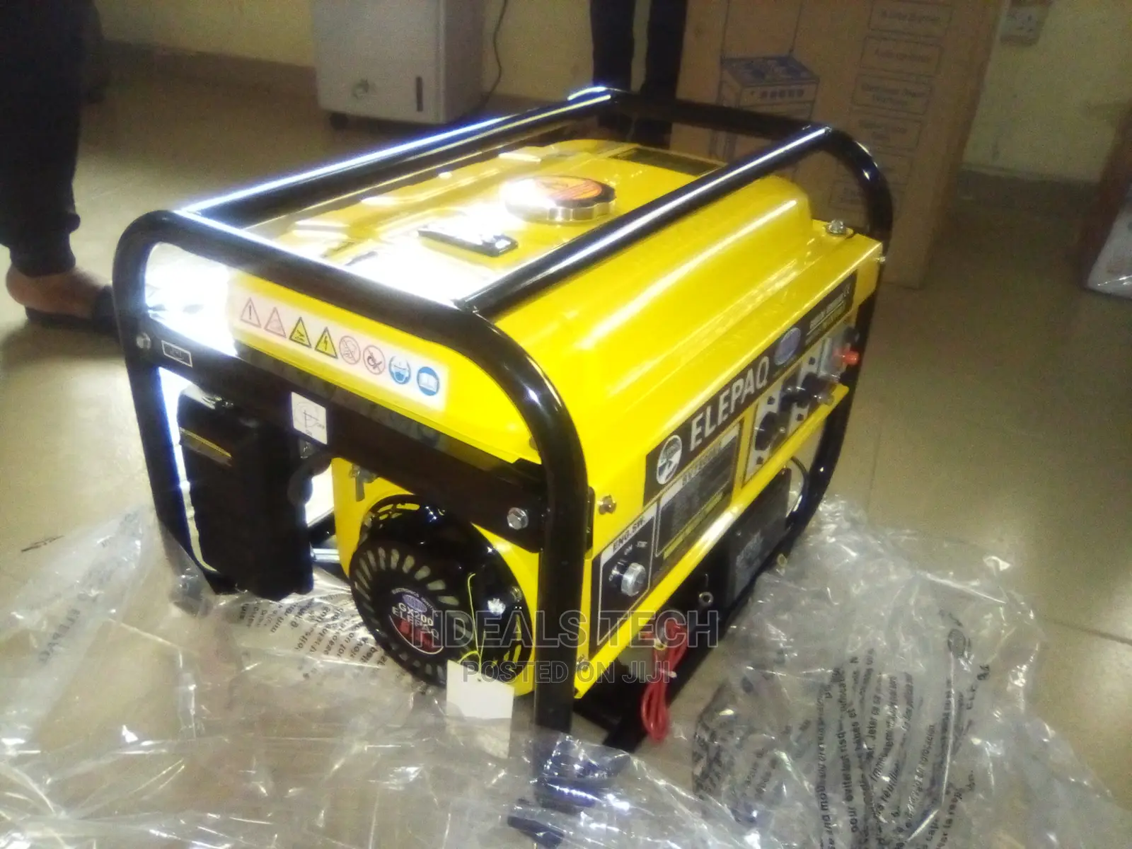 Elepaq 4.5kva Automatic Generator With Tyres and Handle