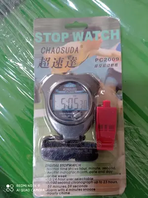 Stop Watch With Whistle