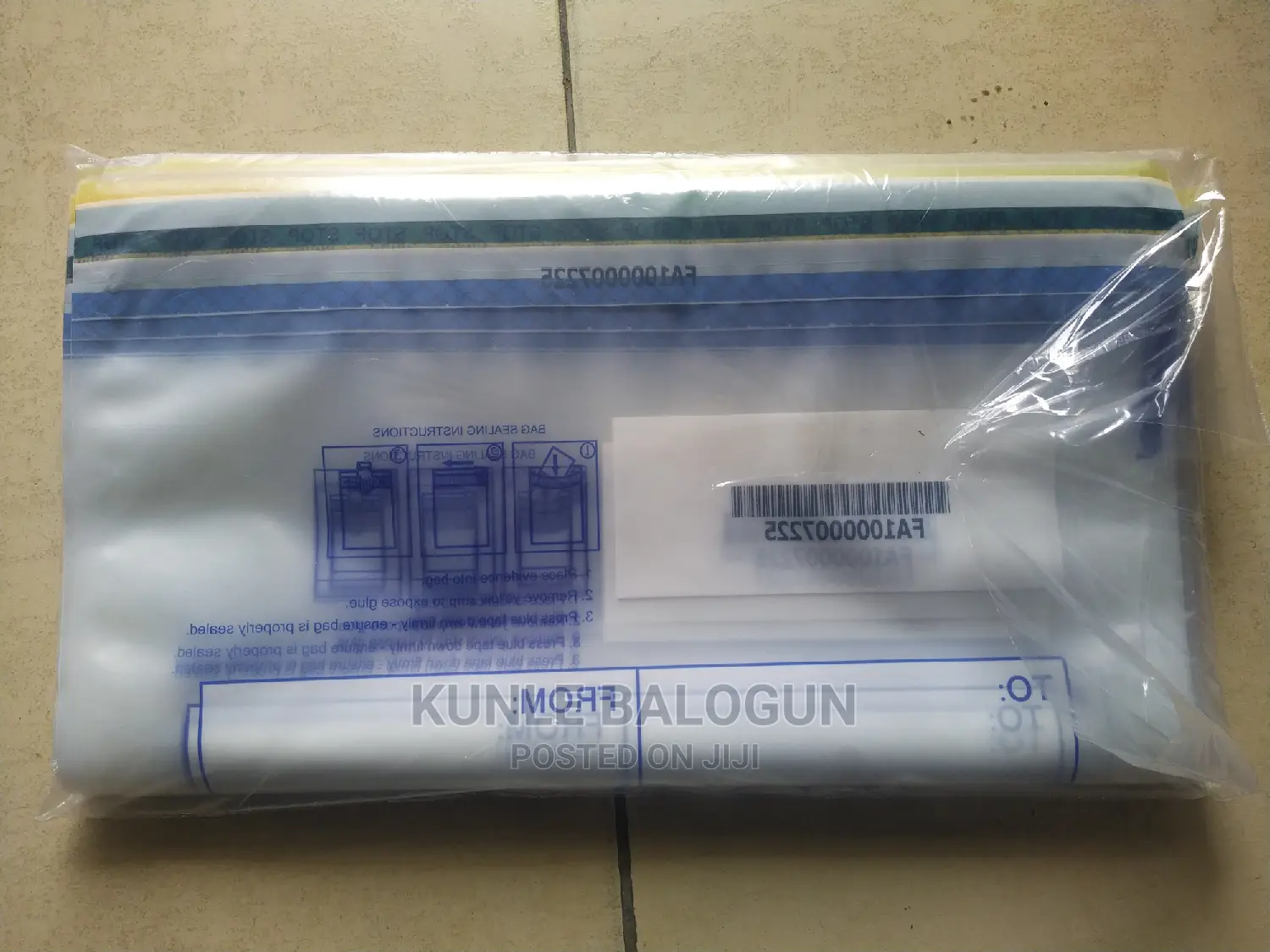 Forensic Tamper Evident Bags