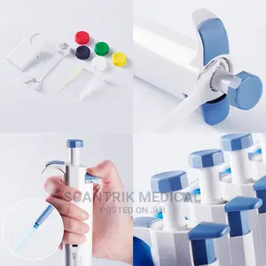 Medical Lab Single-Channel Fixed Volume Mechanical Pipette