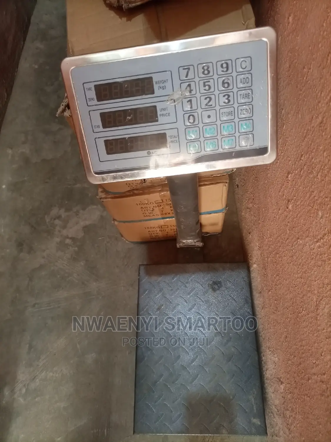 100kg Standing Scale