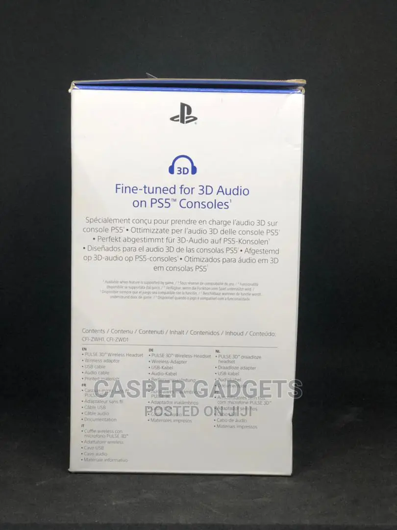 Play Station Pulse 3d Headset