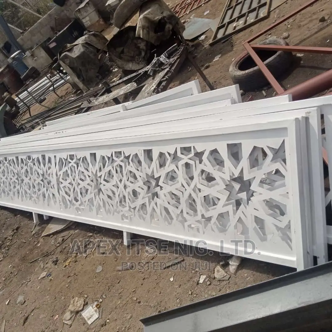 Laser Cut Fence Rail