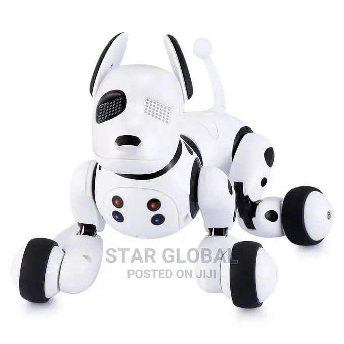 Smart Touch Sensor Dancing Voice Pink Rc Robot Dog