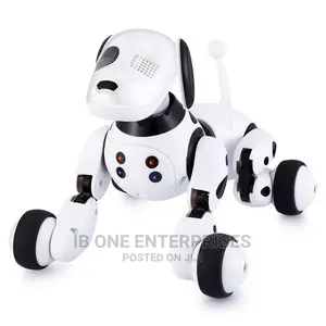Intelligent Interactive Pink Robot Electronic Dog Toy
