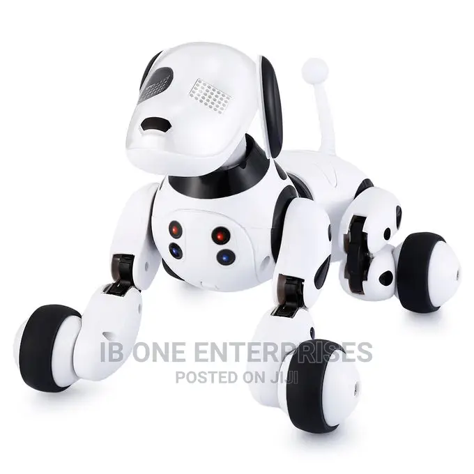 Intelligent Interactive Pink Robot Electronic Dog Toy