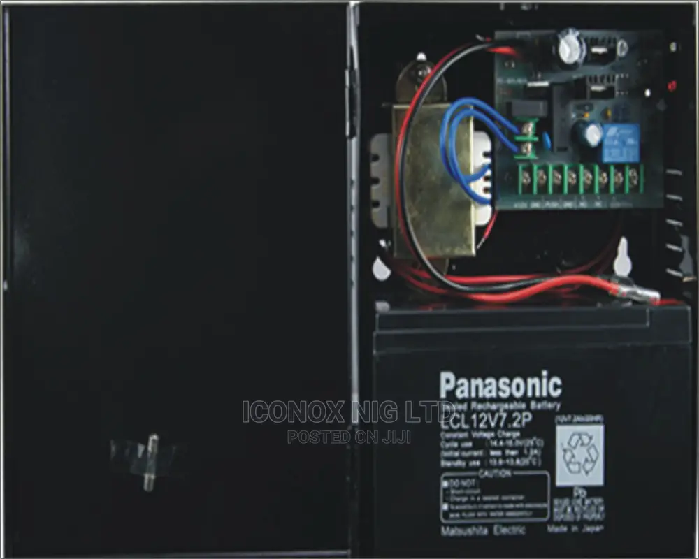 Access Control Power Box + 12V 7AH Battery