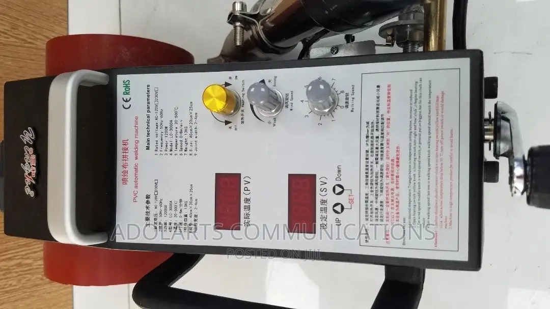 Hot Air Banner Welding Machine