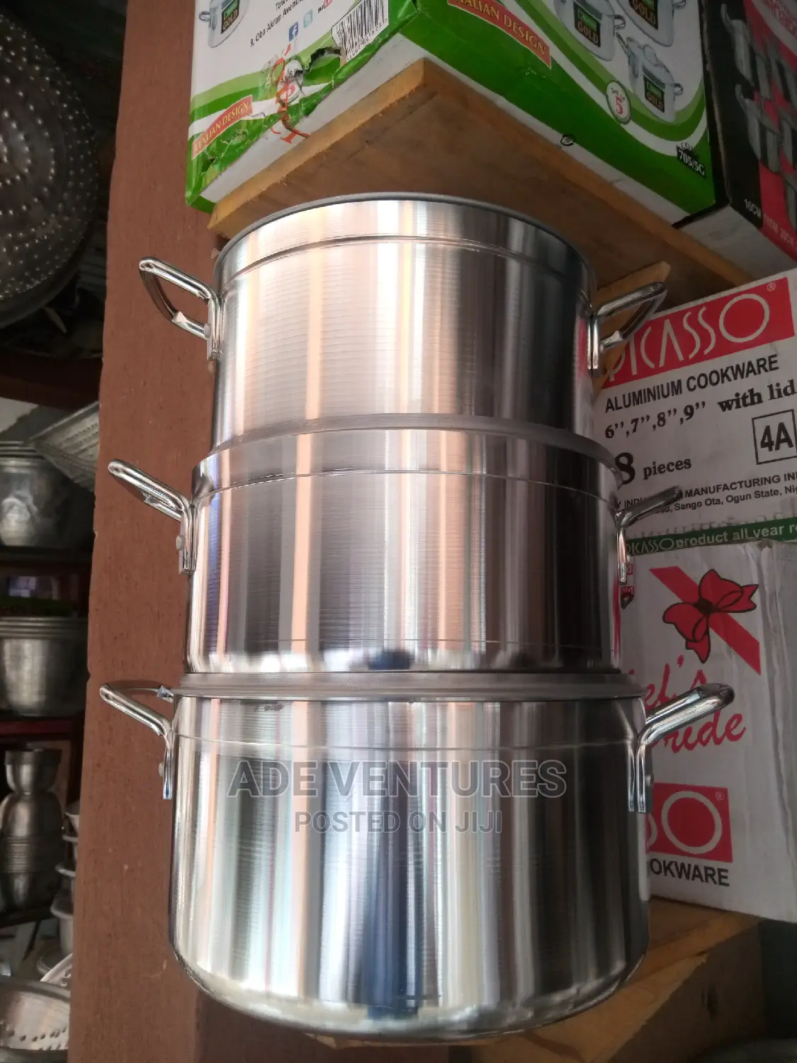 Aluminium Cooking Pot.