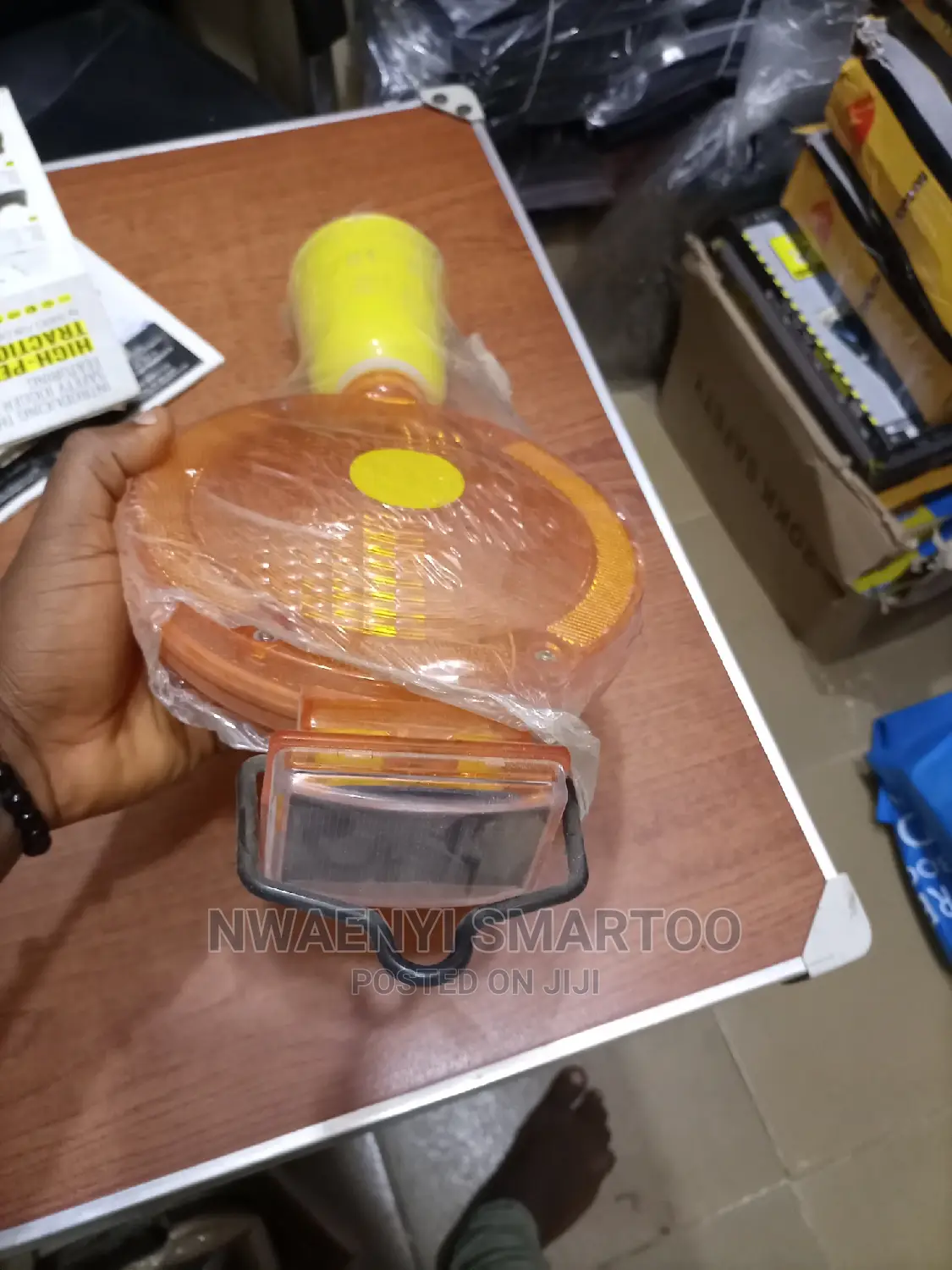 Solar Caution Lamp