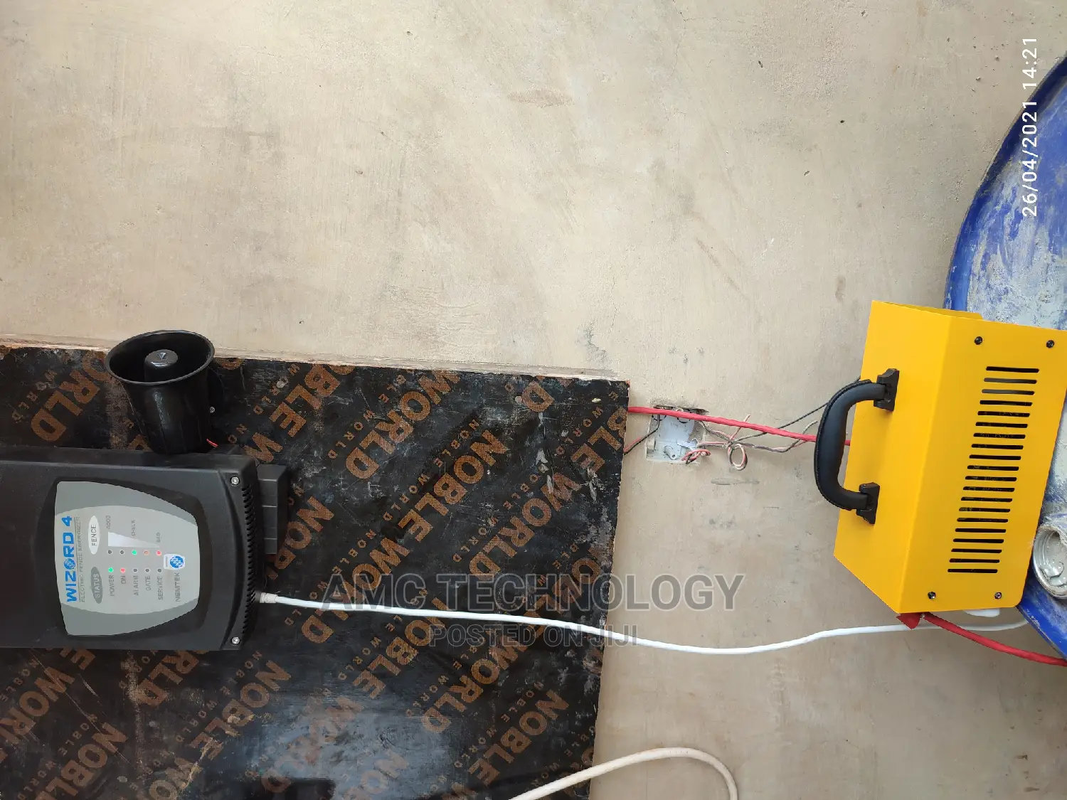 Solar Powered Nemtek Electric Security Fence