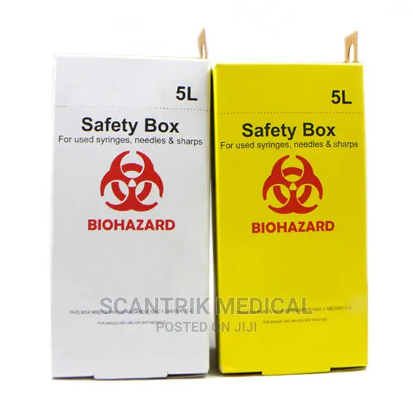 Hospital Biohazard Paper Sharp Box Safety for sale - Scantrik Medical ...