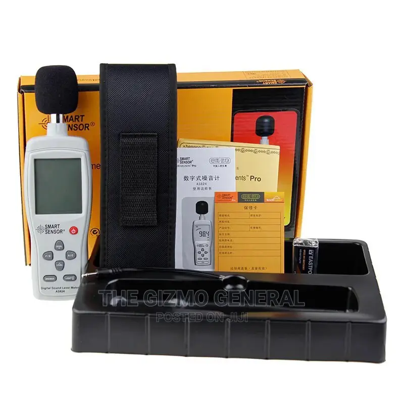 Smart Sensor AS824 Decibel Meter Integrated Digital Sound Le