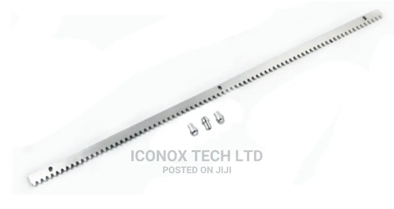 Steel M4 Rack for Sliding Gate Motors - 1m Length