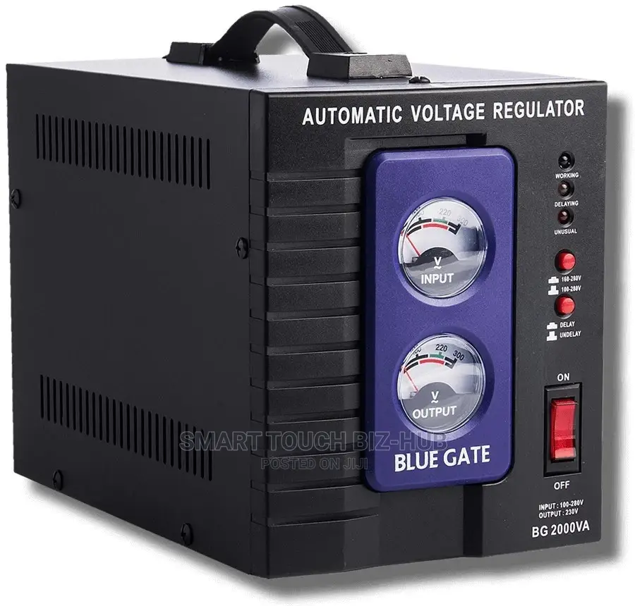 Blue Gate Relay-Voltage Stabilizer Series – 2000VA