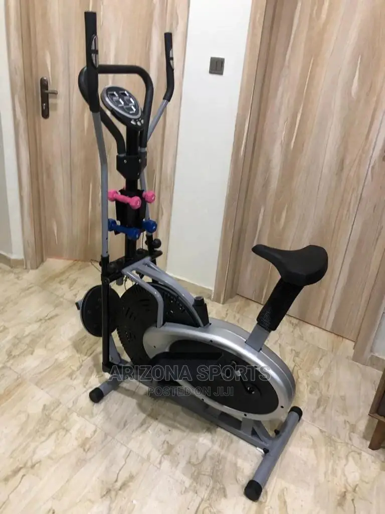 Two Handle Orbitrek With Dumbells