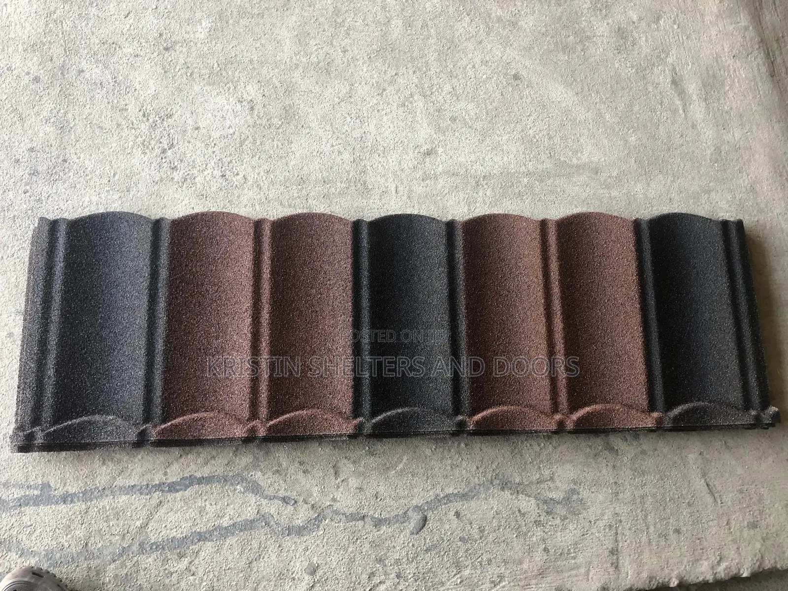 Shingle And Bond Stone Coated Roofing Sheet