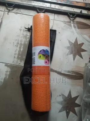 Orange Colour Yoga Mat
