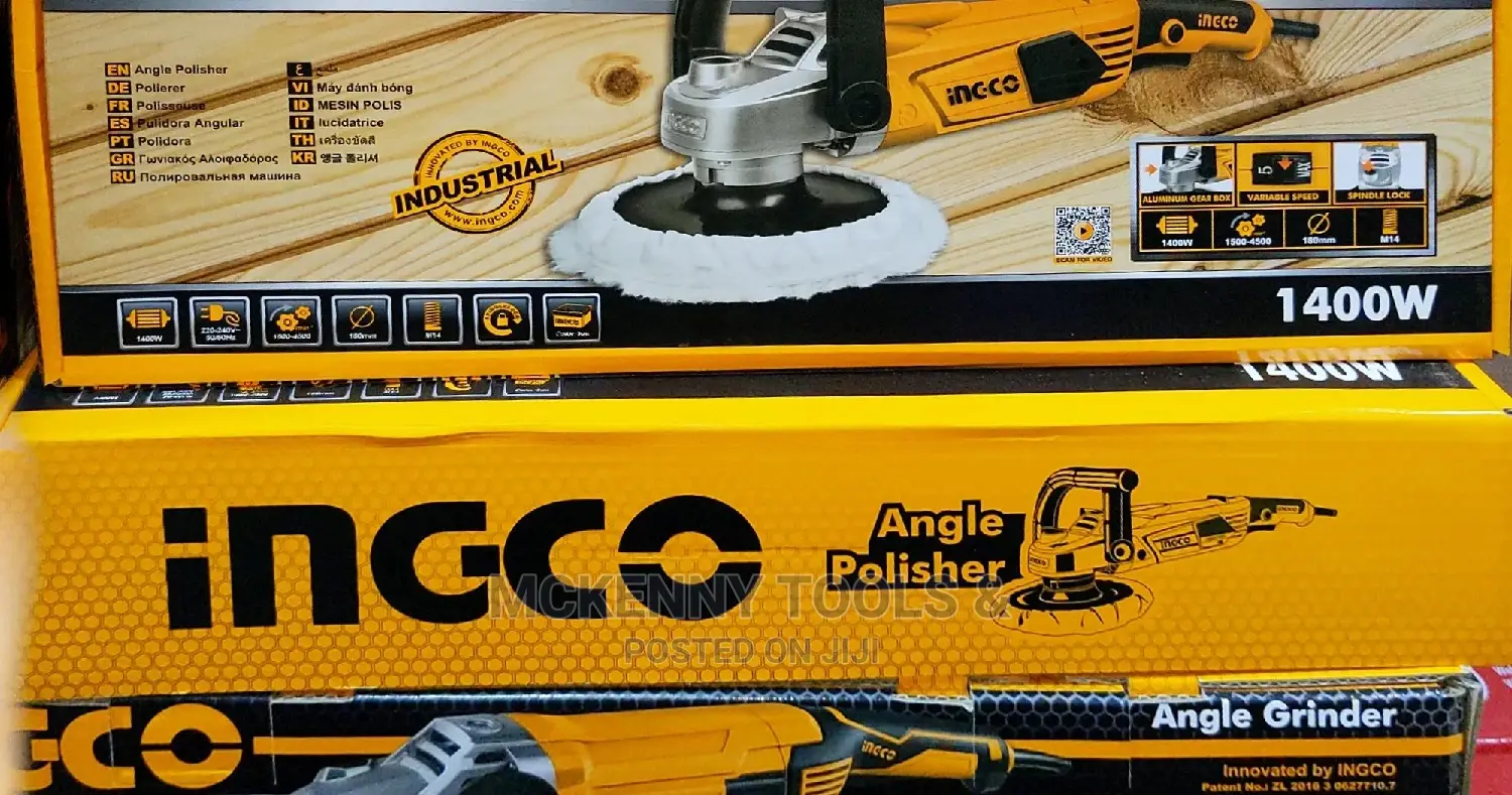 Ingco Powertools Handtools 1400 W 180mm Polisher