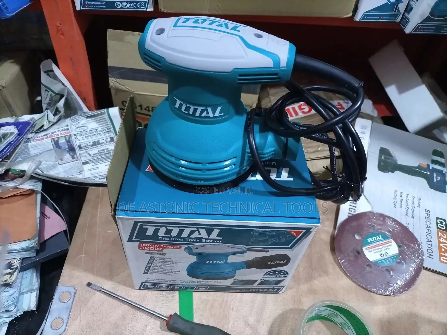 320 Total Rotary Sander