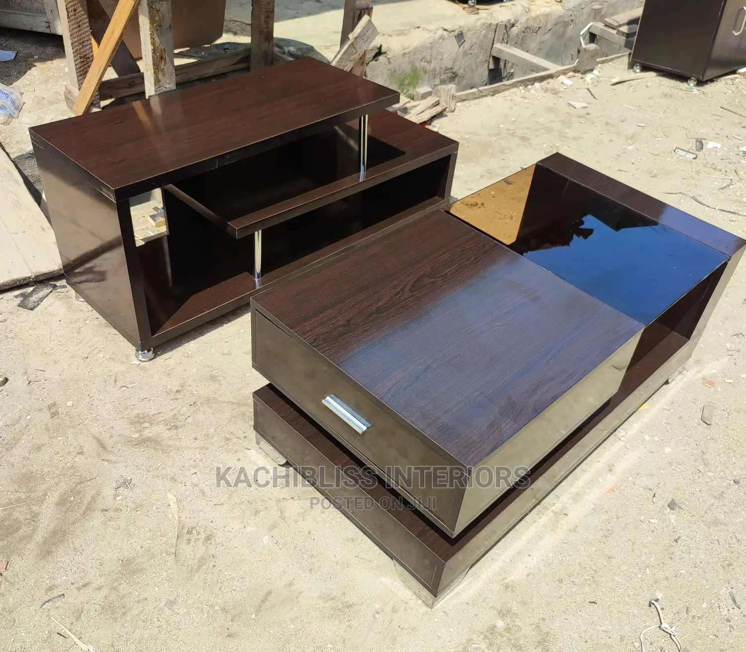 Unique Center Table and Tv Console