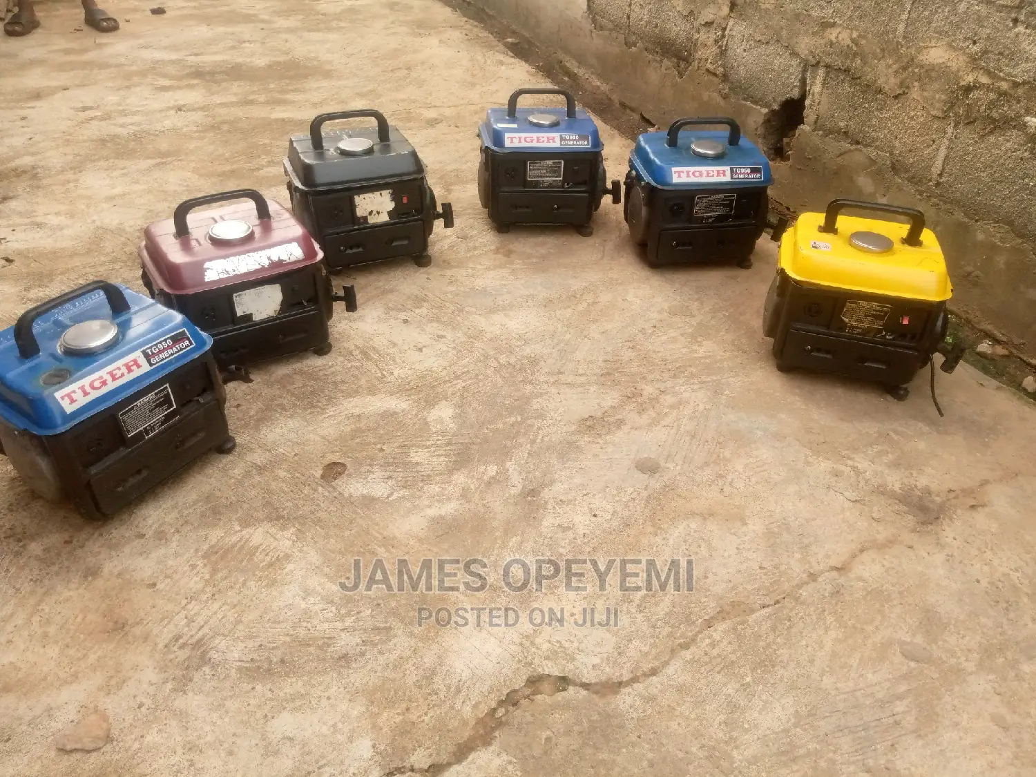 Tiger Gasoline Generator Tg950