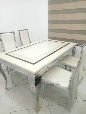 6seater Marble Dinning
