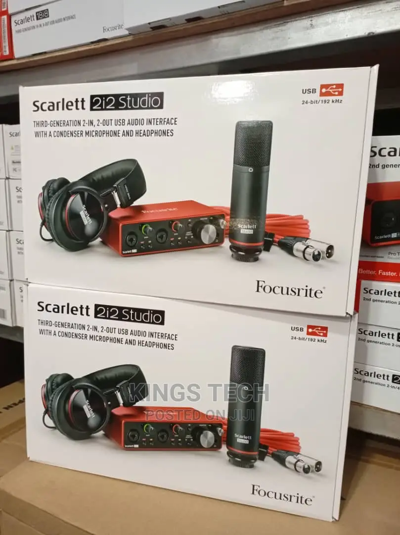 Scarlet 2i2 Studio Pack